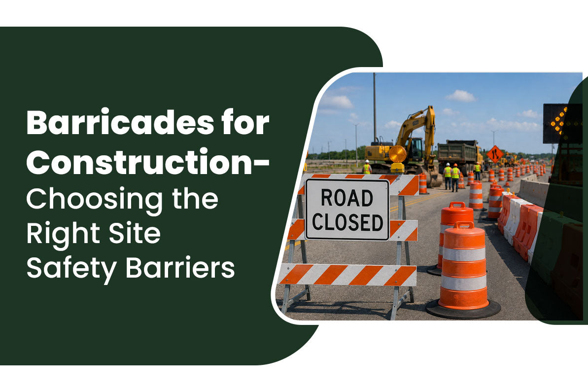 Barricades for Construction- Choosing the Right Site Safety Barriers