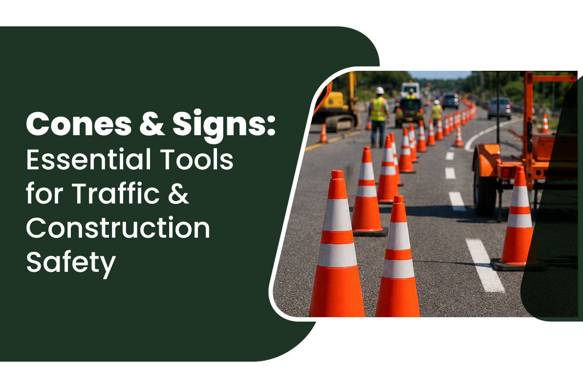Cones & Signs: Essential Tools for Traffic & Construction Safety