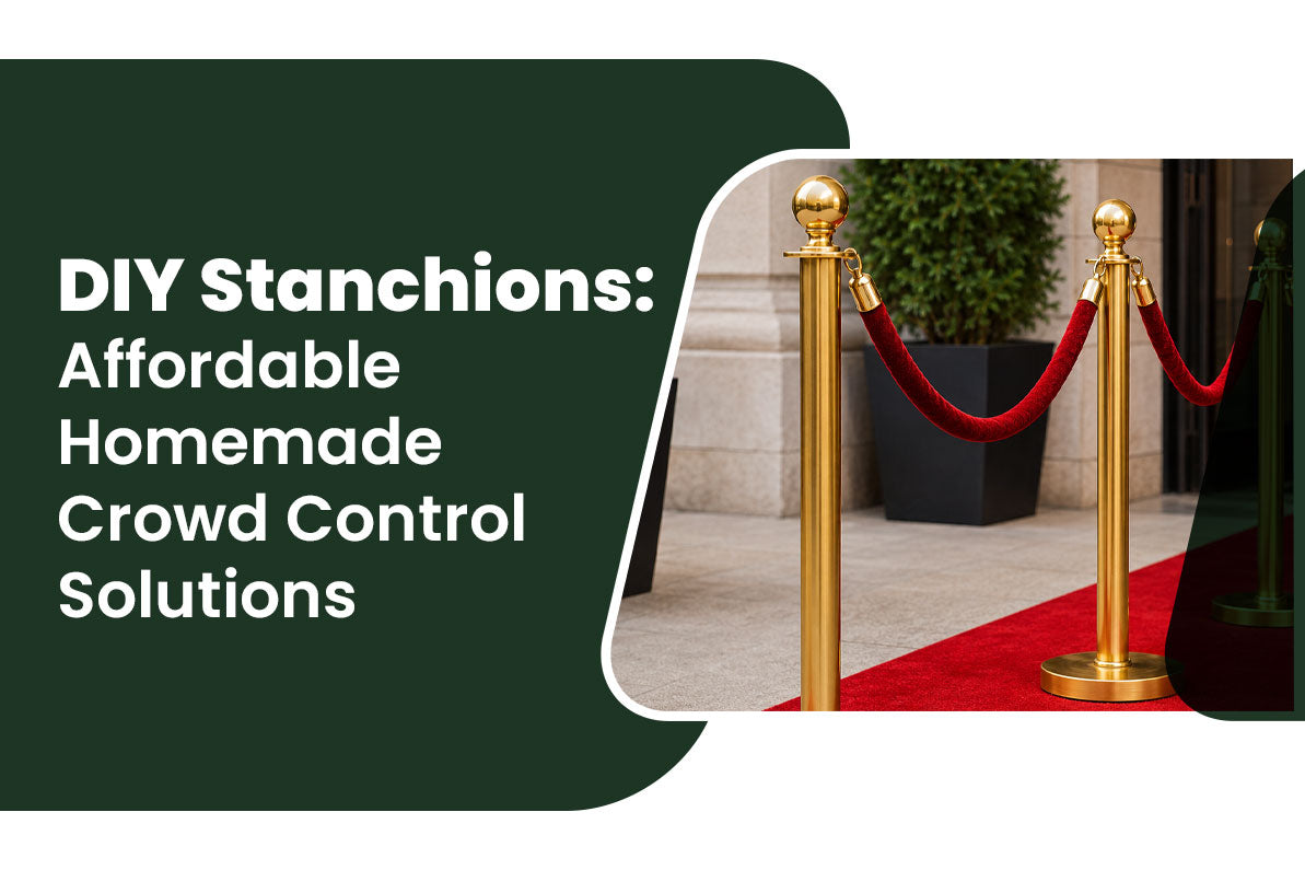 DIY Stanchions: Affordable Homemade Crowd Control Solutions