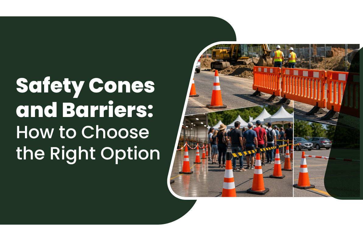 Safety Cones and Barriers: How to Choose the Right Option