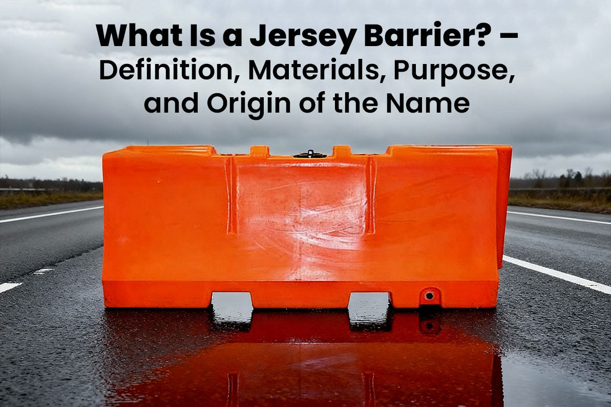 What Is a Jersey Barrier? – Definition, Materials, Purpose, and Origin of the Name