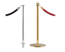 Post and Rope Stanchions