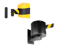 Wall Mounted Retractable Belt Stanchions