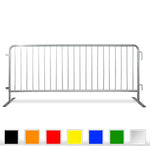 10 Pack 8.5 FT Steel Crowd Control Barricades Home Epic Crowd Control