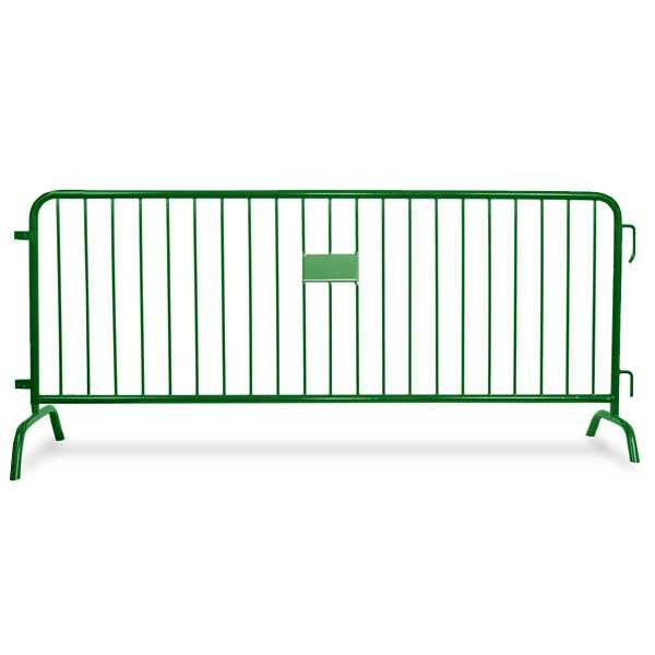 10 Pack 8.5 FT Steel Crowd Control Barricades Home Epic Crowd Control