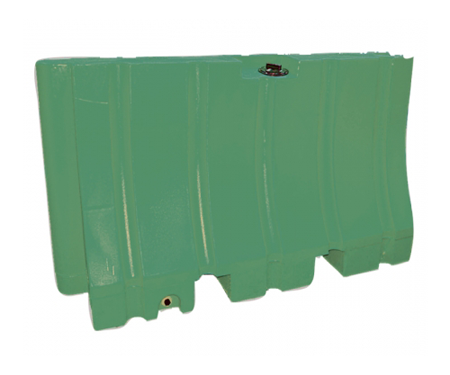 Plastic Jersey Barrier 42 H x 72 L 100 lb