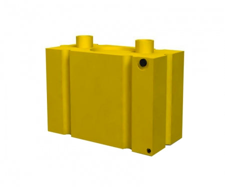 Large Plastic Barrier Block - Full Wall 24x46x 23"
