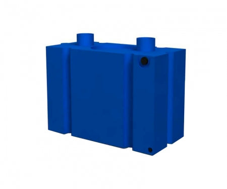 Large Plastic Barrier Block - Full Wall 24x46x 23"