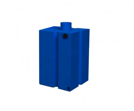 Small Plastic Barrier Block Walls 24"x 23"x 23"