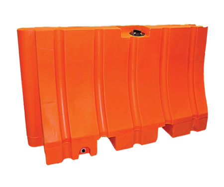 Plastic Jersey Barrier 42 x 72 130 lb