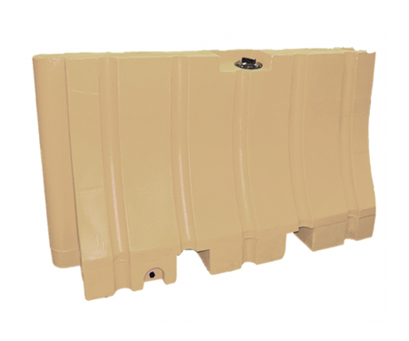 Plastic Jersey Barrier 42 x 72 130 lb