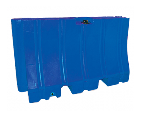 Plastic Jersey Barrier 42 x 72 130 lb