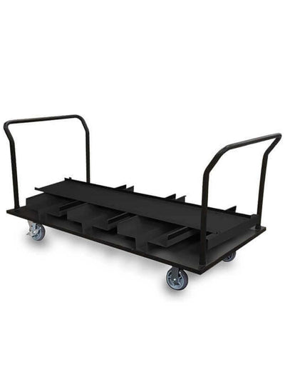 18 Post Stanchion Cart - Vertical | Stanchion Barrier Cart