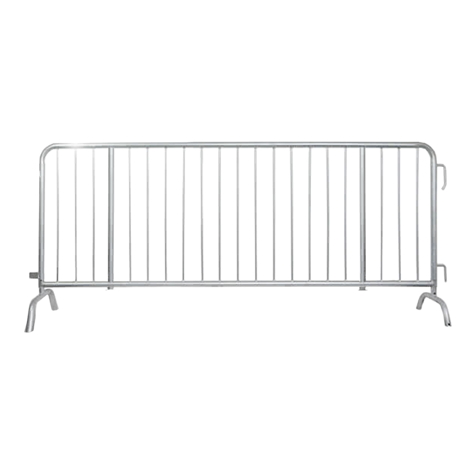 20 Galvanized Steel Barricades Bridge Crowd Control Barriers 1" Frame
