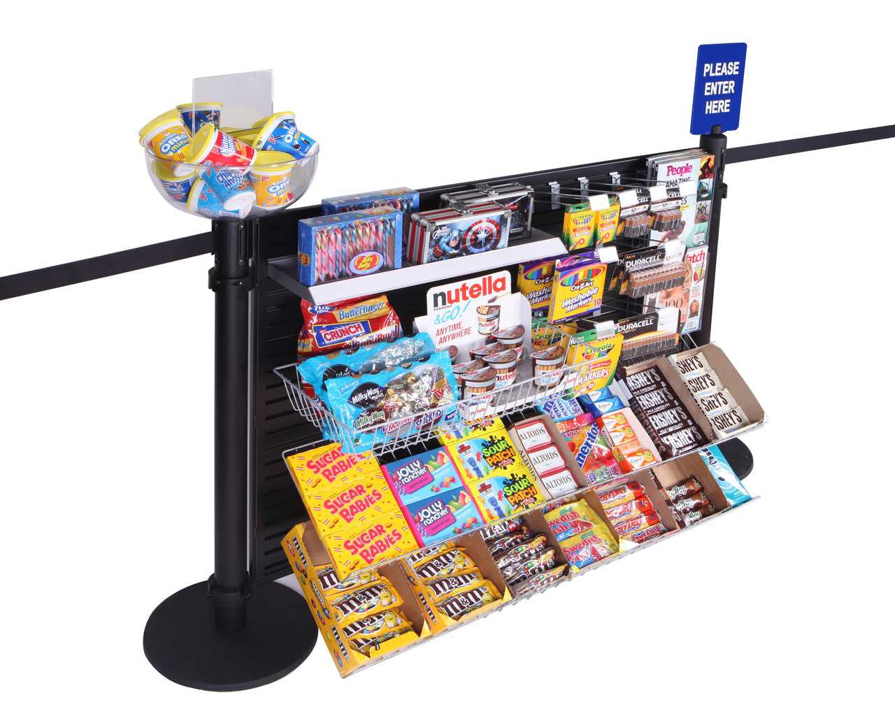 2.5" Collar for Merchandizing Panel Rack System Merchandizing & Display Panels Epic Crowd Control