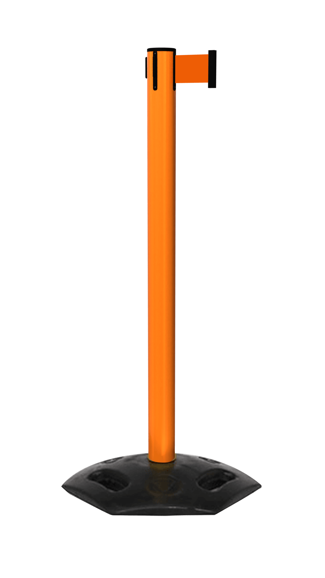 Safety Retractable Stanchion Weather Master 250 Xtra Orange | 11 Foot Belt