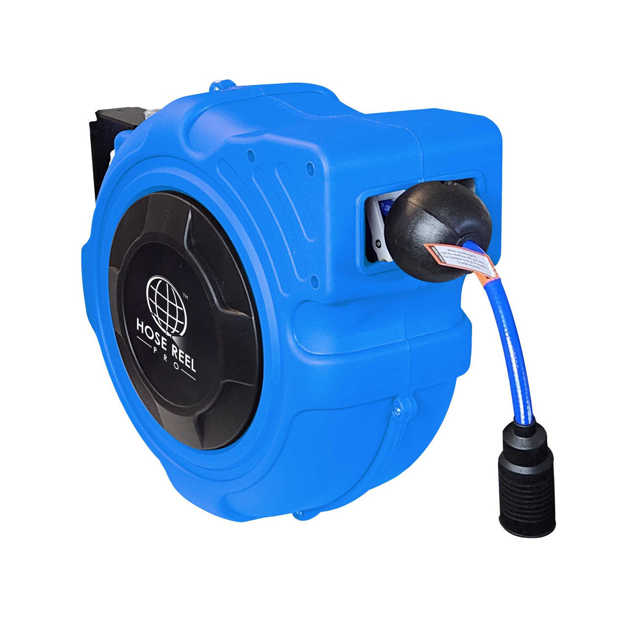 30 Ft Compressed Air Hose Reel - Blue Retractable Hoses and Cords Epic Crowd Control