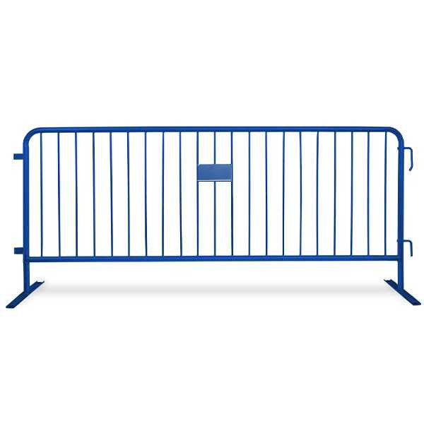 30 Pack 8.5 Ft Steel Crowd Control Barricades with Cart Home Epic Crowd Control