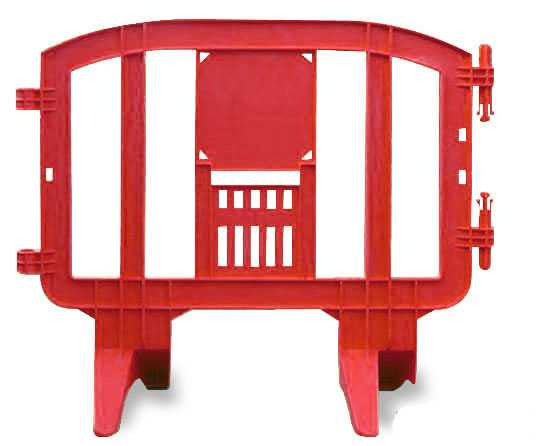 4 Foot Minit Plastic Barricades | Green Minit & Mini GuideMaster Plastic Barricades Epic Crowd Control