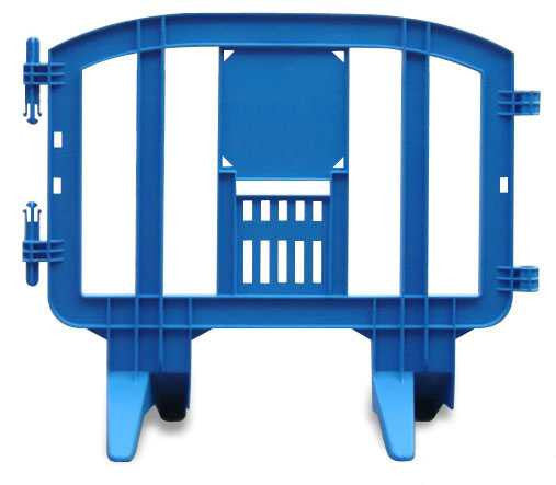 4 Foot Minit Plastic Barricades | Orange Minit & Mini GuideMaster Plastic Barricades Epic Crowd Control