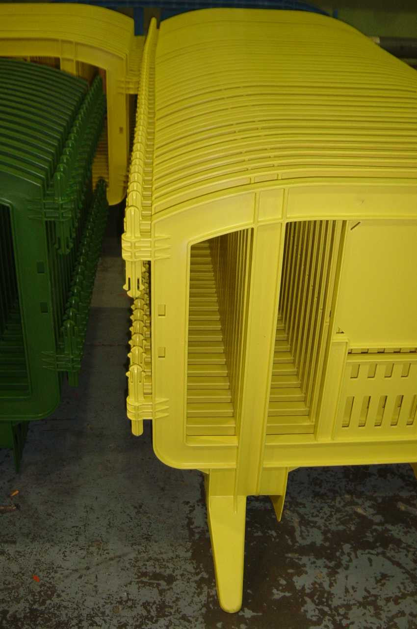 4 Foot Minit Plastic Barricades | Red Minit & Mini GuideMaster Plastic Barricades Epic Crowd Control