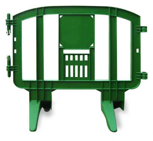 4 Foot Minit Plastic Barricades | Red Minit & Mini GuideMaster Plastic Barricades Epic Crowd Control