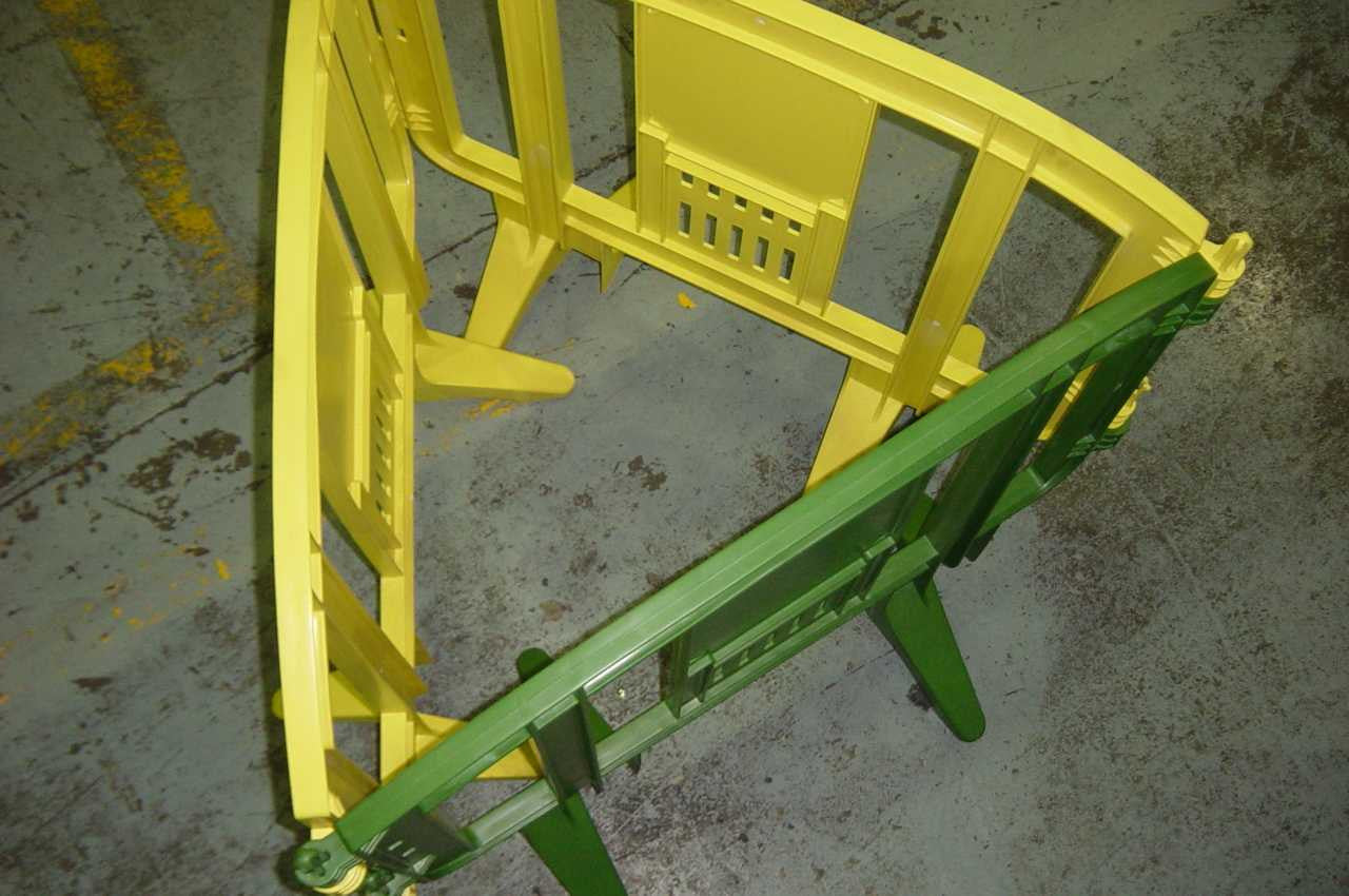 4 Foot Minit Plastic Barricades | Yellow Minit & Mini GuideMaster Plastic Barricades Epic Crowd Control