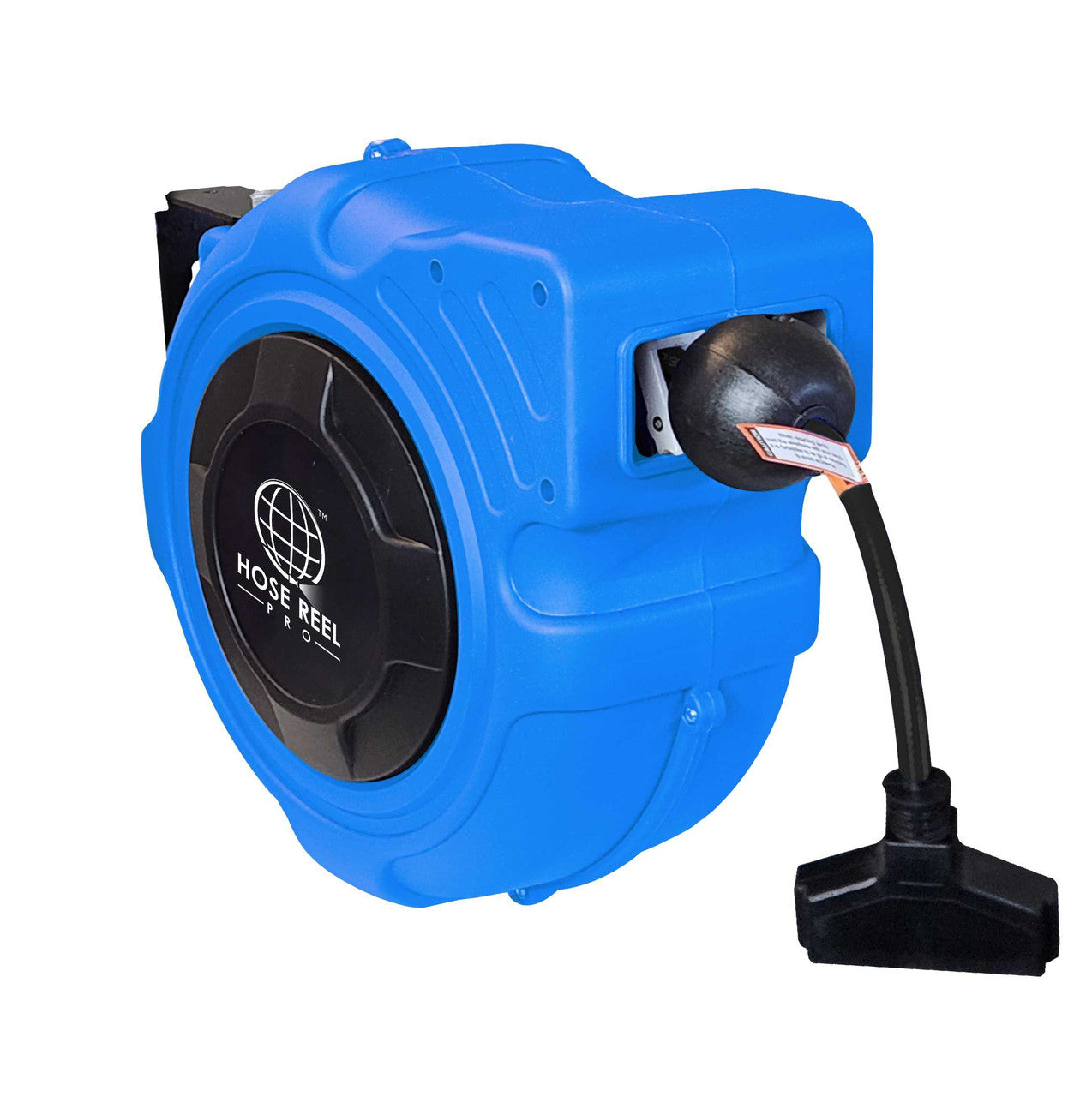 50 Ft Retractable Extension cord Reel - Blue Retractable Hoses and Cords Epic Crowd Control