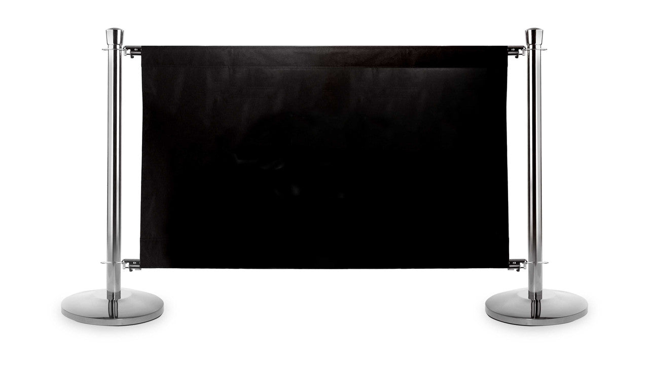 6 Foot Cafe Banner Printed Plain Cover Quote Ninja Custom Products Epic Crowd Control