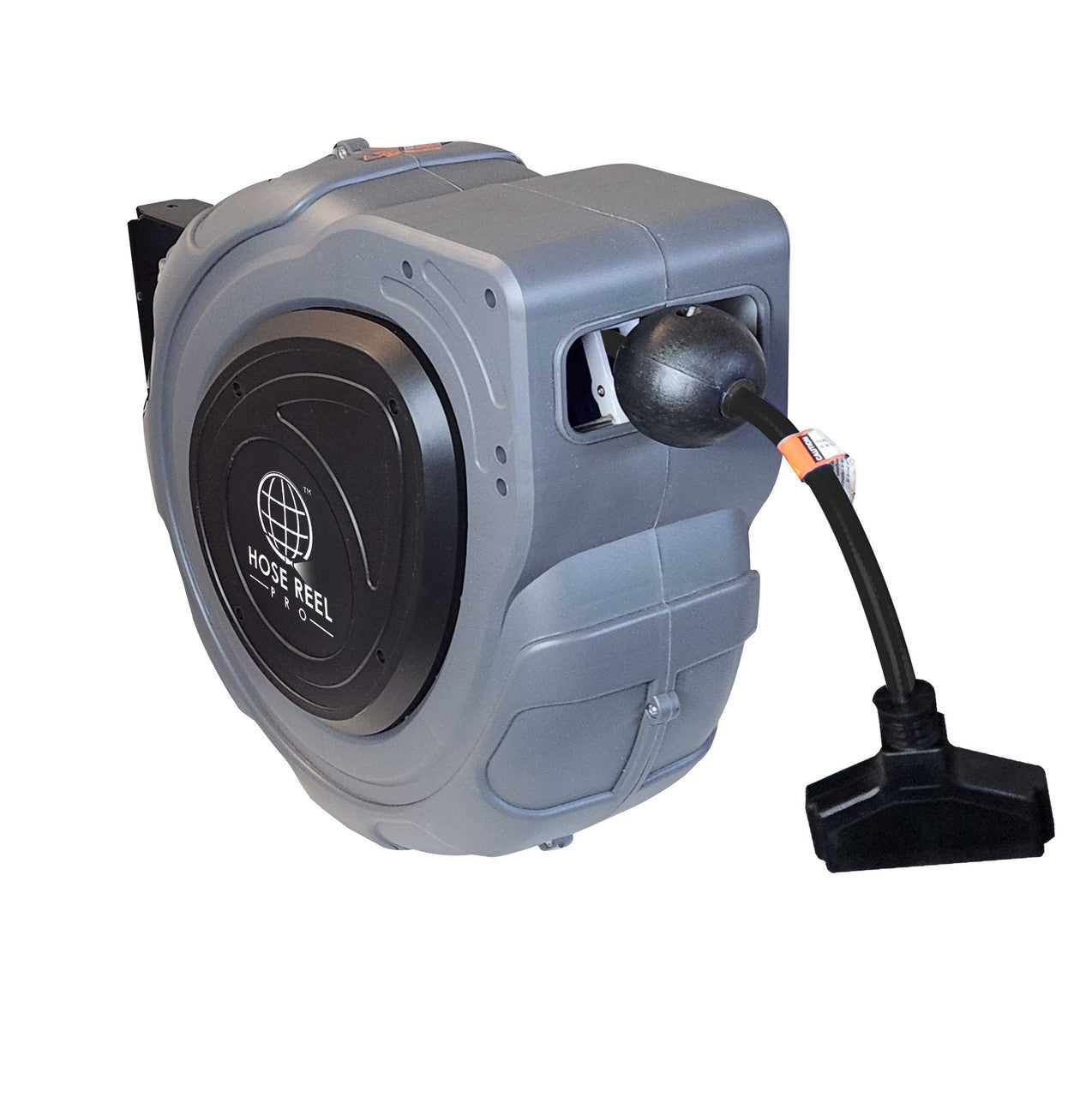 65 Ft Retractable Extension cord Reel - Grey Retractable Hoses and Cords Epic Crowd Control