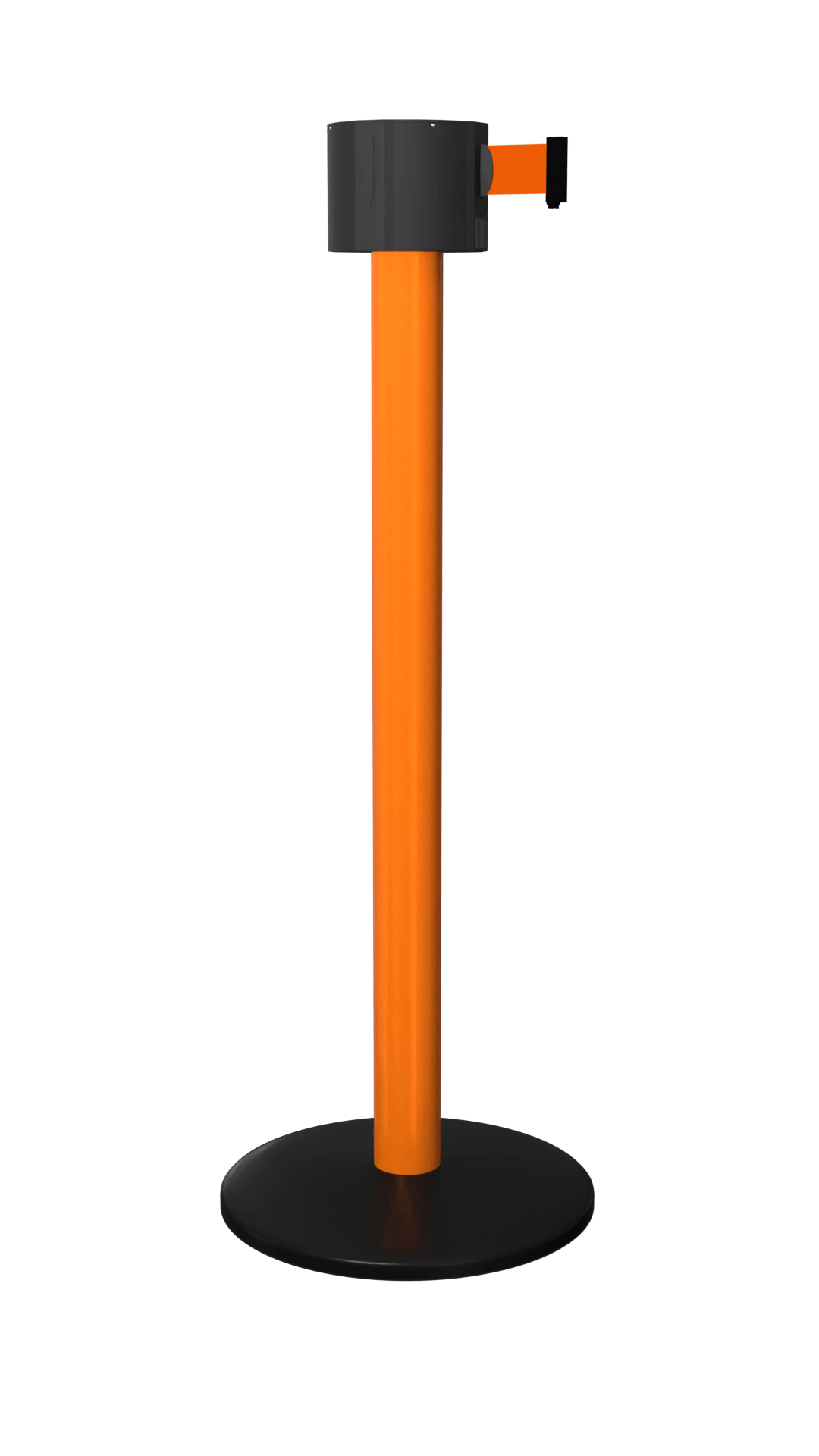 Safety Pro 750 Retractable Stanchion Orange | 75 FT Belt
