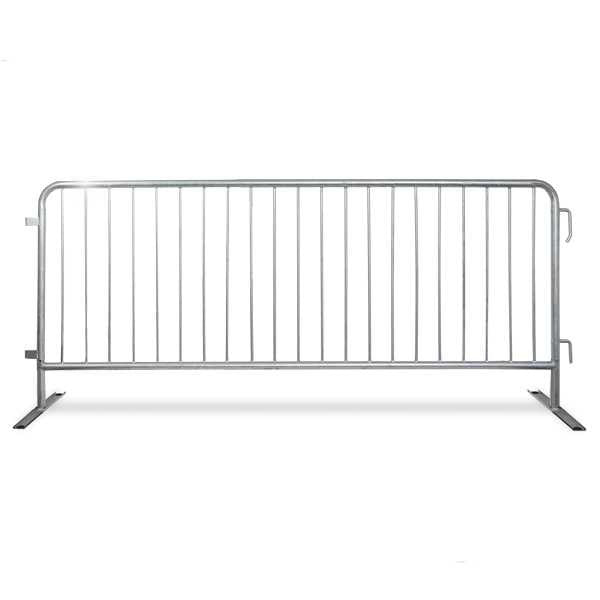 8.5 Foot Heavy Duty Steel Crowd Control Barricades | Pre Galv Steel Barricades Epic Crowd Control