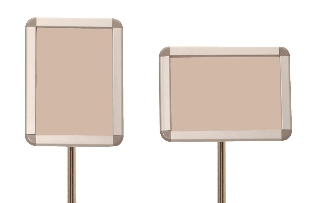 Snap Sign Frame Stand | 2 Sign Frame  Sizes