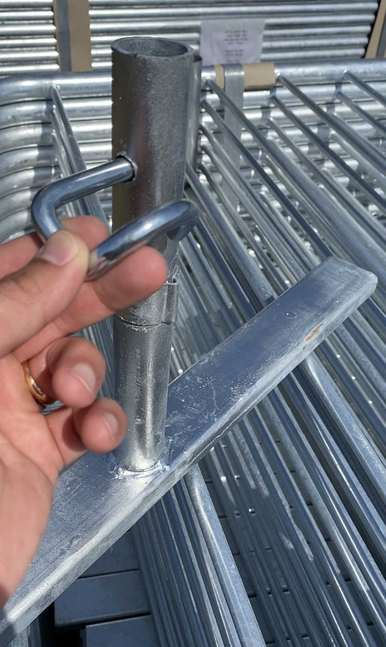 Barricade Base Gravity Clip Steel Barricades Epic Crowd Control