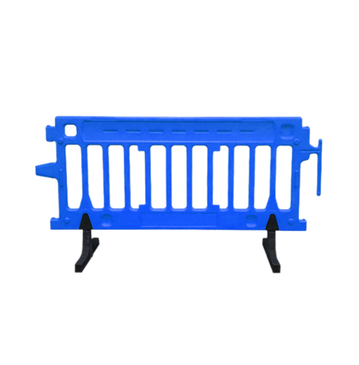 6.5 FT Plastic Crowd Control Barriers | Blue Crowd Pro