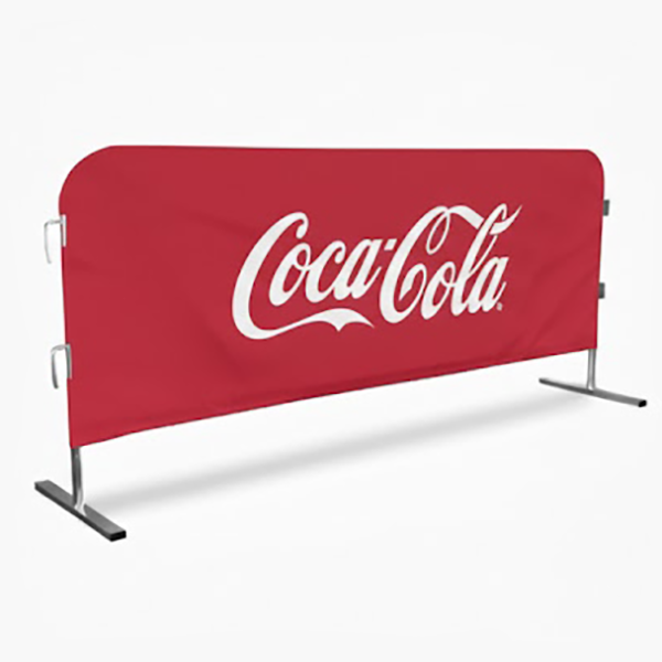 Stretch Custom Printed Barricade Jacket | Barrier Covers