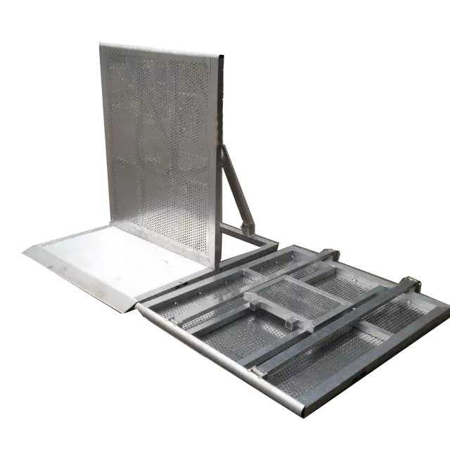 Concert Stage Barriers - Aluminum Straight Unit Concert Stage Barriers Epic Crowd Control
