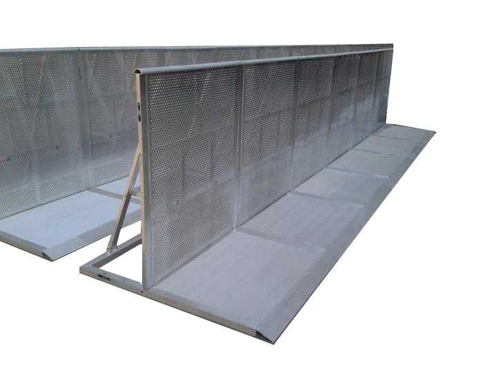 Concert Stage Barriers - Aluminum Straight Unit Concert Stage Barriers Epic Crowd Control