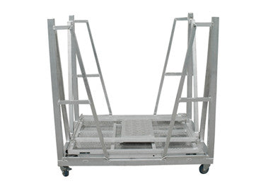 Concert Stage Barriers Cart - Aluminum Construction With Wheels