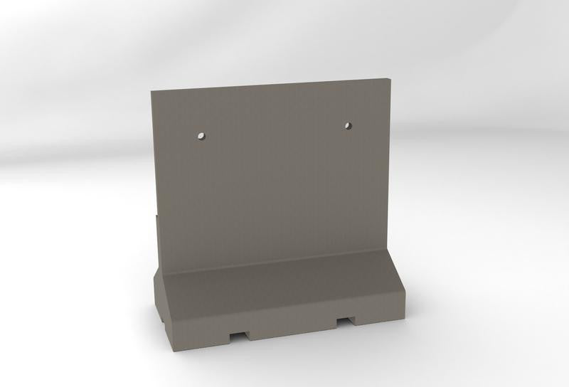 Concrete Security Barrier Wall 8 FT Home Epic Crowd Control