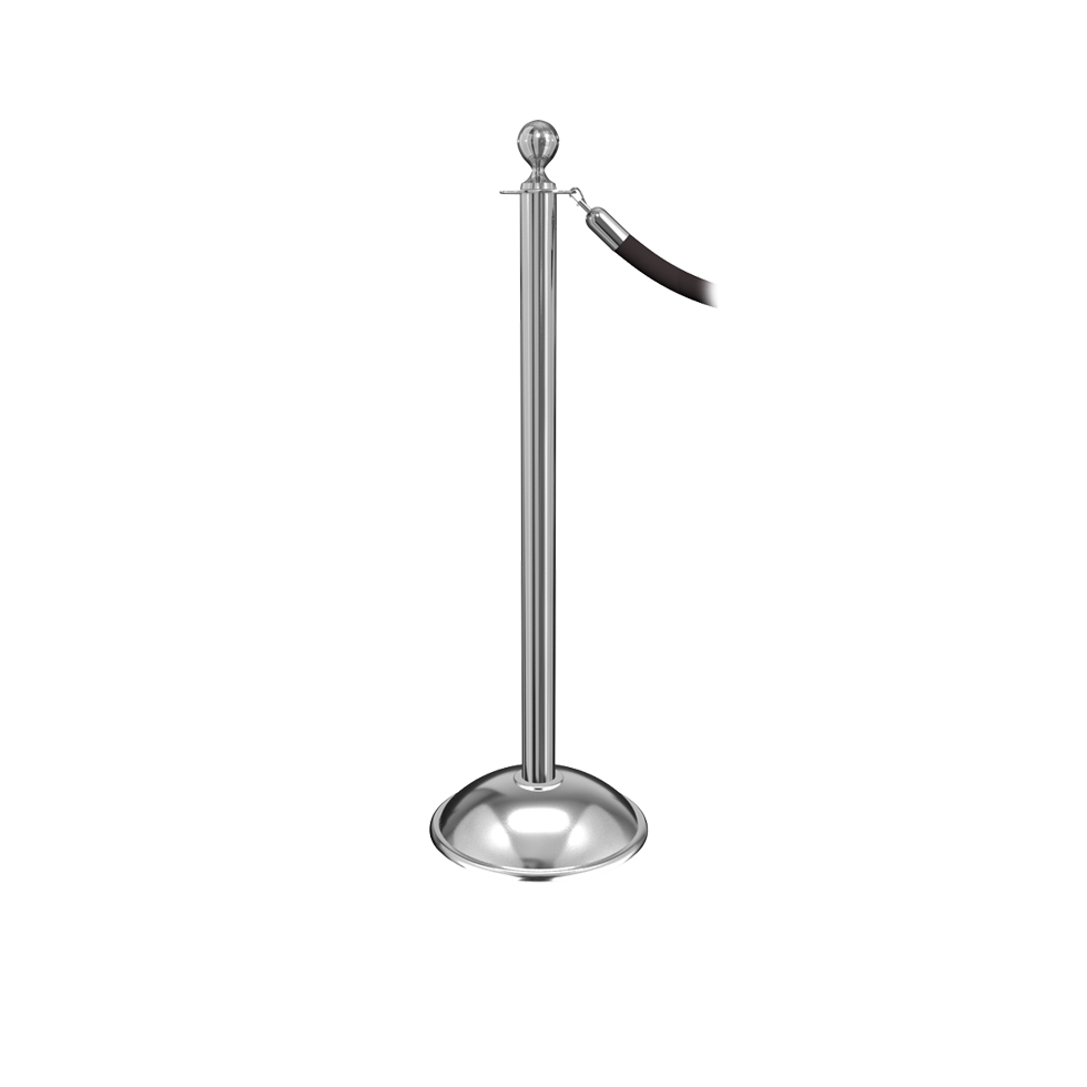 Elegance Ball Top Stanchion Post Dome Base
