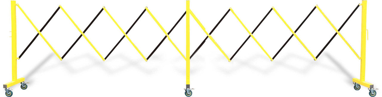 FlexPro Expanding Barricades 16 Foot Expandable Barricades Epic Crowd Control