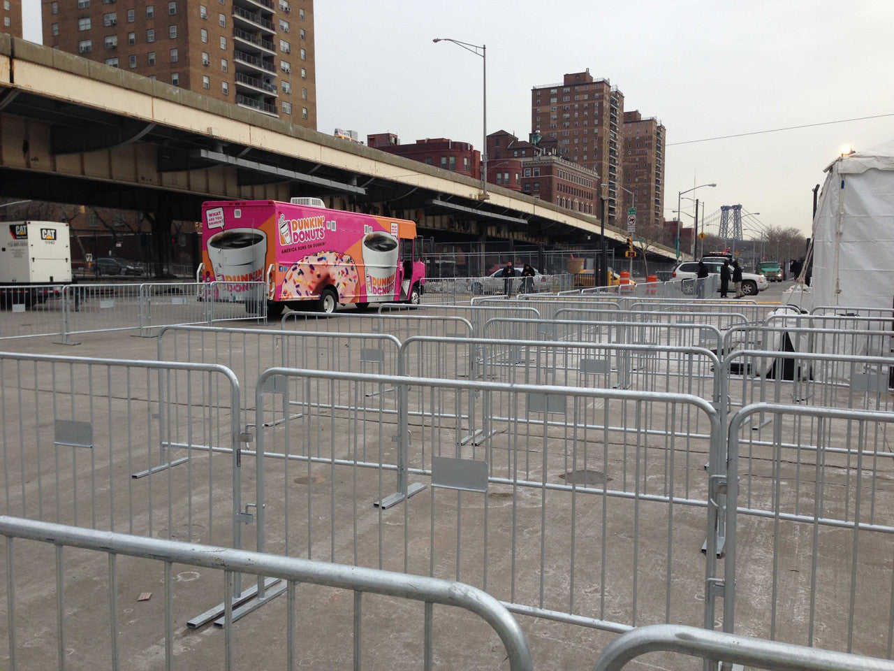 Heavy Duty 7 Ft Steel Crowd Control Barricades with Flat Bases Steel Barricades Epic Crowd Control