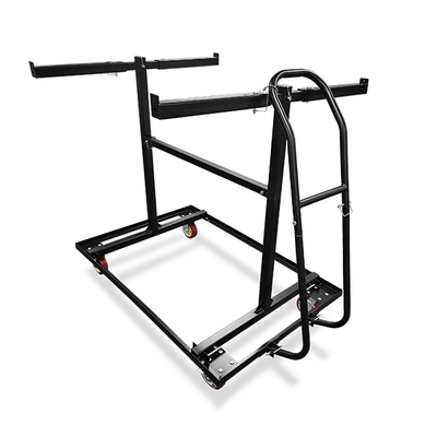 Steel Barricade Pull Cart Articulating Handle| Heavy Duty Crowd Control Barrier Cart