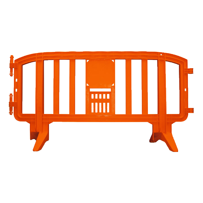 6.5 Foot Movit Plastic Barricades | Orange Movit & GuideMaster Plastic Barriers Epic Crowd Control