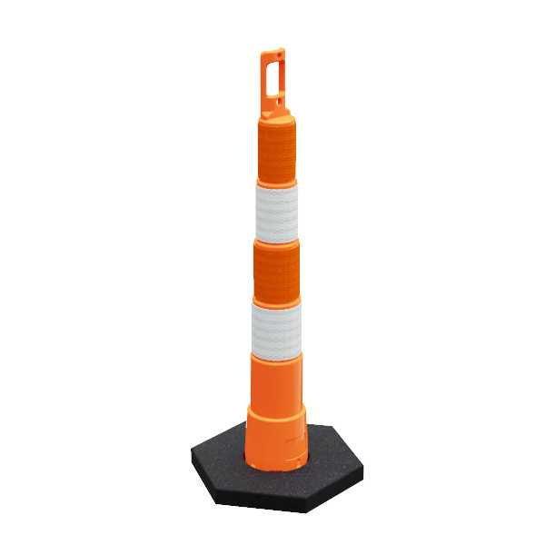Navicade Narrow Channelizer Cone Plastic Barricades Epic Crowd Control