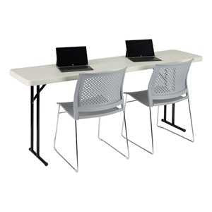 Plastic Folding Table 18x72 Miscellaneous Items Epic Crowd Control