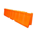 Orange Plastic Jersey Barrier 24 H x 96 L Jersey Barriers Epic Crowd Control
