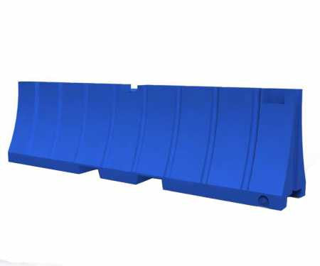 Blue Plastic Jersey Barrier 24 H x 96 L Jersey Barriers Epic Crowd Control