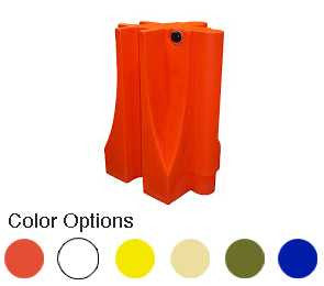 Plastic Jersey Barrier Corner 42" x 24" Jersey Barriers Epic Crowd Control